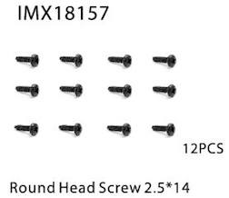 ROUND HEAD SCREW 2.5 *14