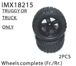 WHEELS COMPLETE (FR./RR) TRUGGY