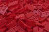 1X2 RED TILE 200 PACK  - COMPATIBLE WITH MAJOR BRANDS