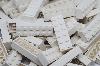 2X6 STUD WHITE BRICKS 80 PACK - COMPATIBLE WITH MAJOR BRANDS