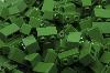  1X2 STUD GREEN BRICK 200 PACK - COMPATIBLE WITH MAJOR BRANDS