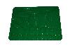 24 X 32 GREEN BASEPLATES - COMPATIBLE WITH MAJOR BRANDS