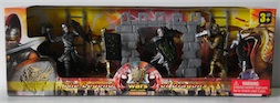 LARGE PLAYSET KNIGHTS OPEN BOX