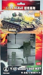 1/144 MINI TANK T-55 MODEL 1958 MBT