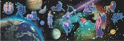 EXTERNAL FANTASY 950 PIECE PANORAMIC PUZZLE GLOW-IN-THE-DARK