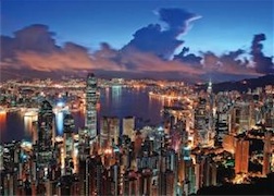 NIGHT IN HONG KONG MINI 1,000 PIECE MINI PUZZLE