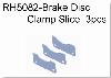 VRX509-511 1/5  BRAKE DISC CLAMP SLICE(3P)