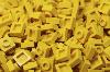1X1X1/3 YELLOW BRICKS 300 PACK - COMPATIBLE WITH MAJOR BRANDS